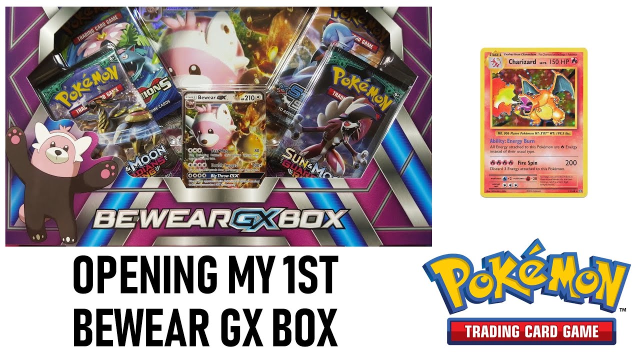 Pokemon Bewear GX Box