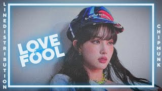 STAYC 스테이시- LOVE FOOL 사랑은 원래 이렇게 아픈건가요 [Line Distribution]
