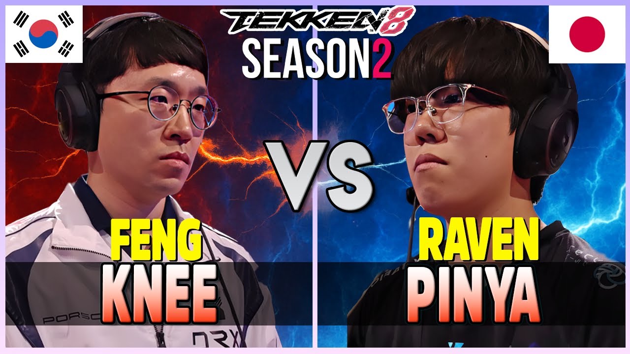 Tekken 8  ▰  KNEE (#6 Ranked Feng) Vs PINYA (Raven) ▰ Epic Matches!