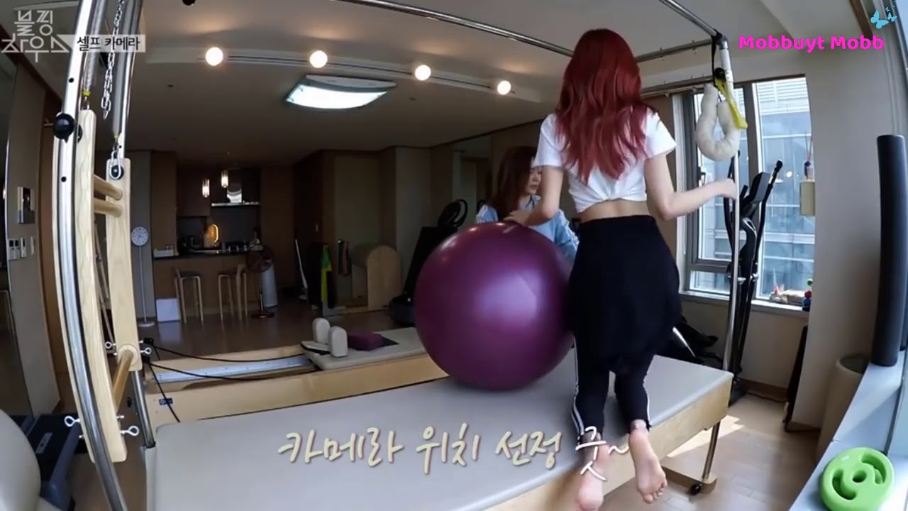 Rosé BLACKPINK workout routine - YouTube