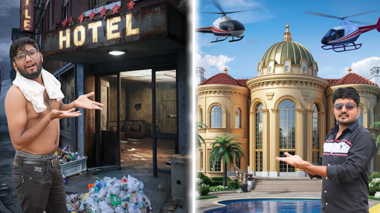 1000₹ Hotel Vs 10000000000000000₹ Hotel Room 😎- इतना महँगा होटल?