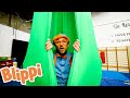 Blippi Learns Tricks at the Circus Center - Educational Videos for Kids