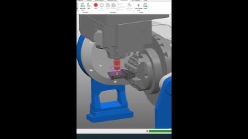 PowerMill Multi-Axis Drilling | #Shorts #powermill #cnc #5axiscnc #drillingmachines #5axismachining
