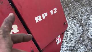 Сможет ли потянуть мини трактор пресс подборщик  Welger RP-12?