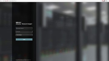 VMware vRealize Network Insight AD and other basic configuration