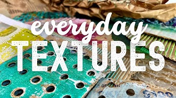 These FREE Textures Will Transform Your Gelli Prints