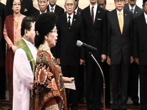 Pelantikan Menteri Kesehatan Republik Indonesia 2012-2014