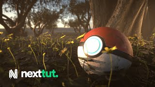 Maya Cinematic Render Overview | Pokeball Final Part