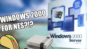 Windows 2000 for NES?!?