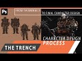 Full Character design process(From Reference to Final Design)