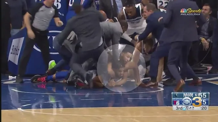 Sixers' Joel Embiid Rips Timberwolves' Karl-Anthony Towns On Twitter After Brawl During Wednesday Ni