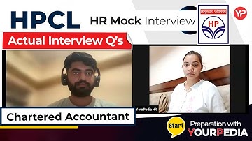 HR Mock Interview for HPCL, Chartered Accountant |Actual Interview Q