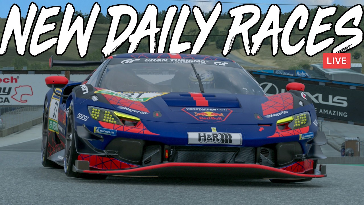 🔴LIVE - Gran Turismo 7: Brand New Daily Races