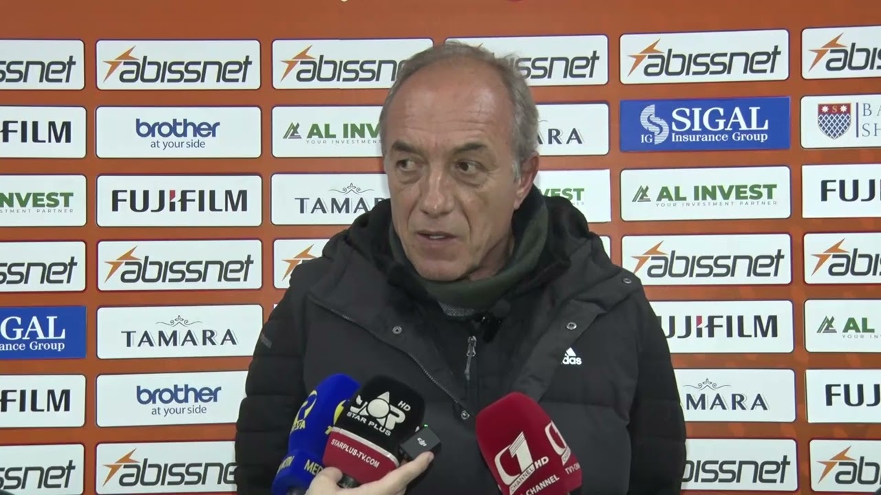 Trajneri Mirel Josa prononcohet pas ndeshjes së Kupës Vllaznia-Bylis 2-1