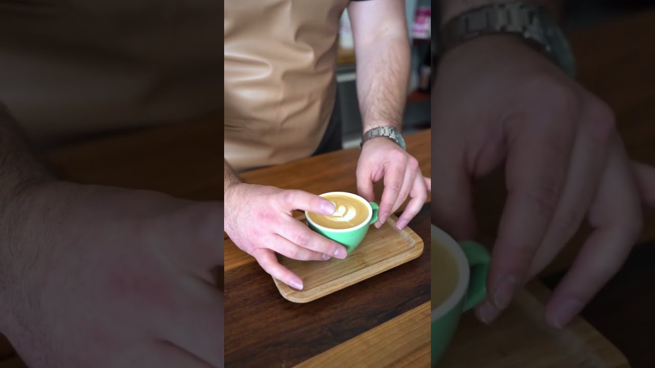 Barista Routine at The Roses Coffee&Store in Brno