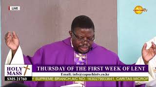 25-02-2021 Capuchin TV LIVE 1st Mass. Thursday of the First Week of Lent
