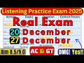 LISTENING IELTS TEST 20 DECEMBER 2025 & 27 DECEMBER 2025 WITH ANSWERS | IELTS LISTENING 2025