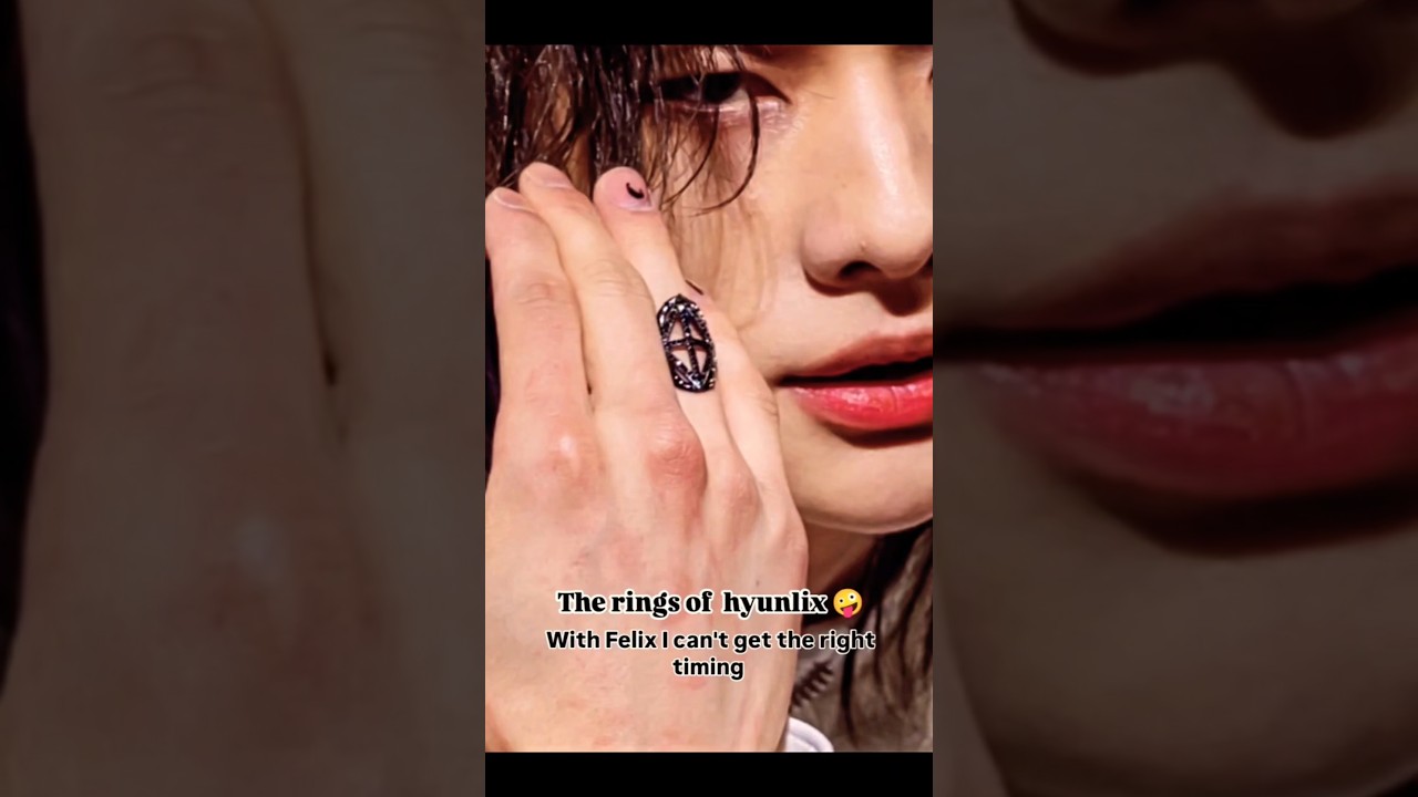 Hyunlix Couple rings 🤪 #hyunlix