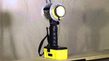 EXP-LED-1XB-9W- EXP Rechargeable LED Task Light - Spot/Flood Combo - 8hr. Runtime - Class I, Div. I
