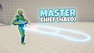 MASTER CHIEF (HALO) 1 VS 1 EVERY UNIT | TABS UNIT CREATOR GAMEPLAY