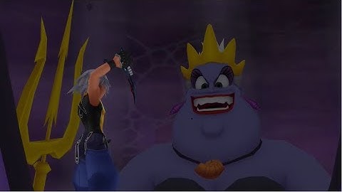 Kingdom Hearts Re:CoM R/R (PS4) - Ursula No Damage/Duels/Sleights (Proud Mode)