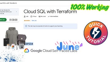 Cloud SQL with Terraform  Step By Step Guide #GSP234 #qwiklabs #arcade