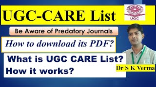 UGC CARE List: How to Download pdf of UGC CARE List? UGC CARE List ka pdf kaise download kare?