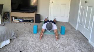 Superman + Shoulder Rotation