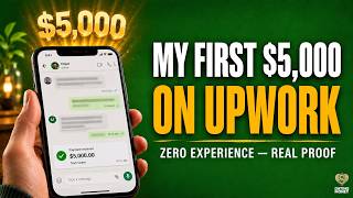 I Made $5,000 On Upwork With Zero Experience | Here's The Exact Story (With Screenshot Proof)