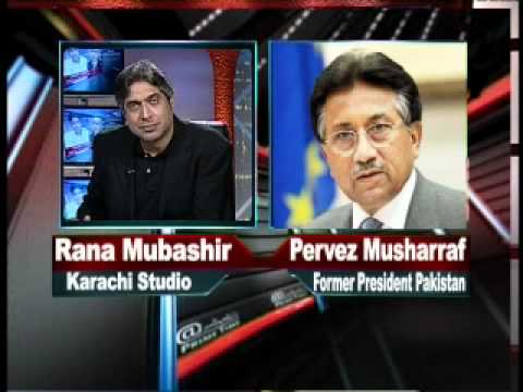Rana Mubashir + Pervez Musharraf Part 5 22 09 2010