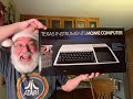 Ti994a unboxing  1st test december 2023  like christmas in 1980s  8bit 16bit vintage computer