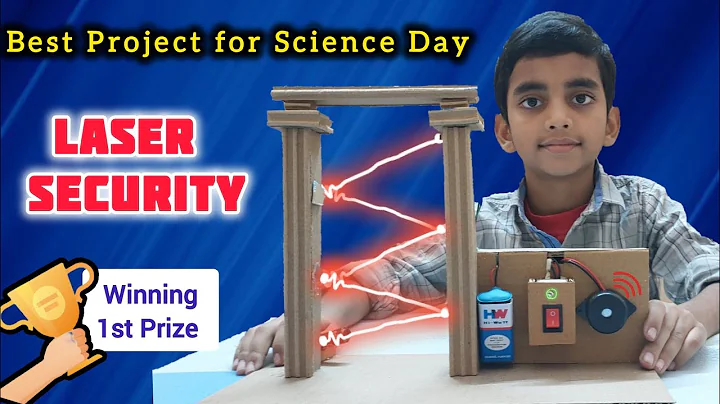 How to make a Laser Security Alarm for Science Project || DIY make a simple Laser Security Alarm