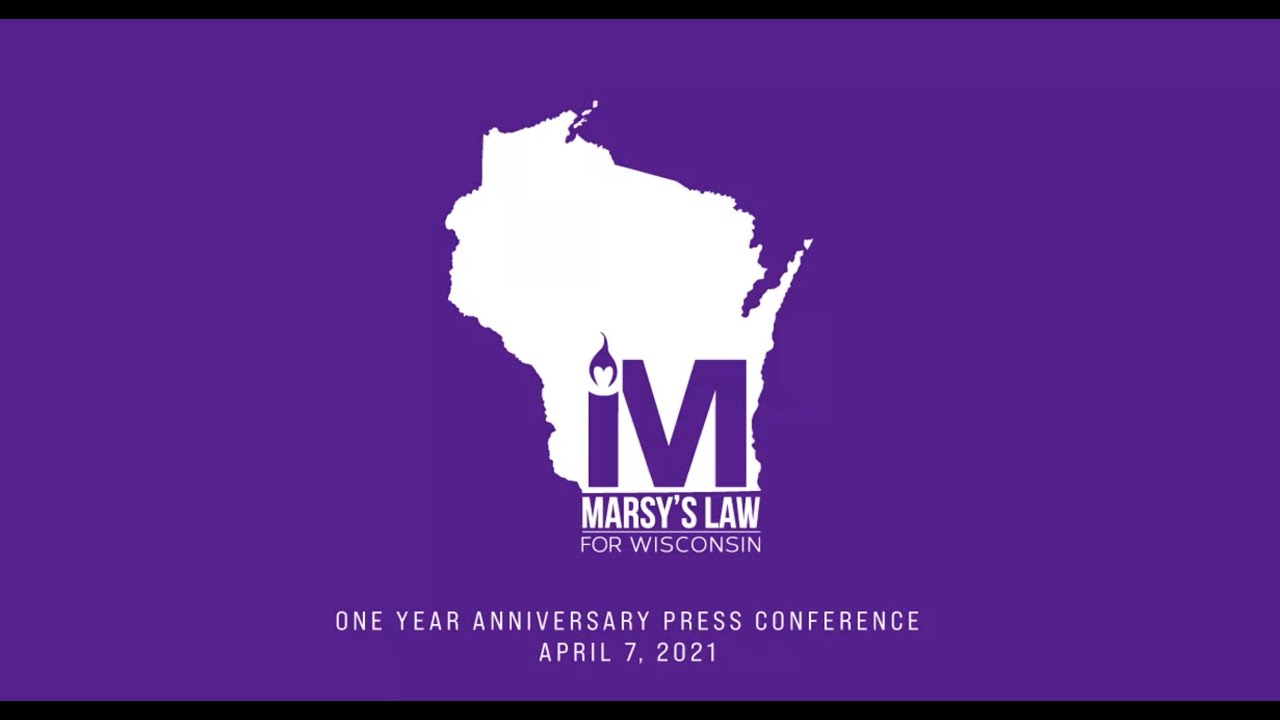 Marsy's Law for Wisconsin One Year Anniversary Press Conference YouTube