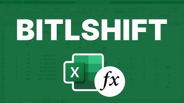 Perform a Bitwise Left Shift Operation - Excel BITLSHIFT Function