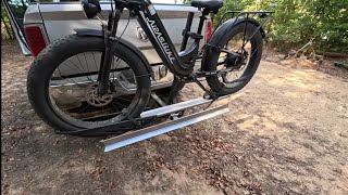 Bow hunting  off the Aipas E Bike