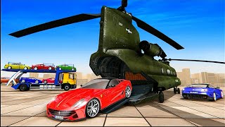 City Car Transport Truck Driving Simulator Game - Android iOS Gameplay screenshot 4