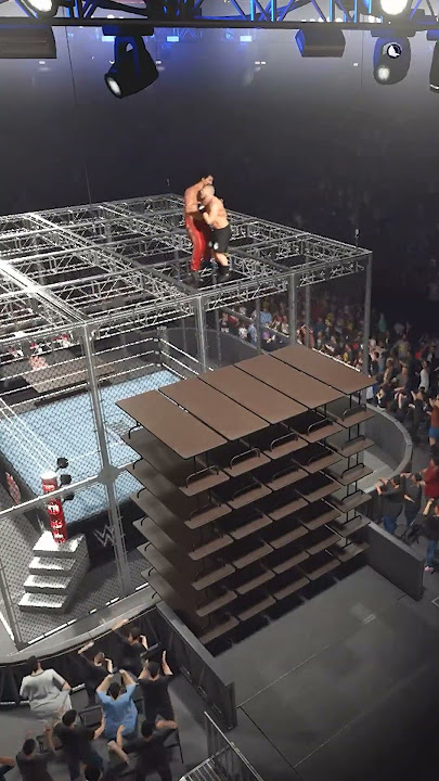 What could possibly top this in WWE 2K25?! 🥶 #wwe #gaming