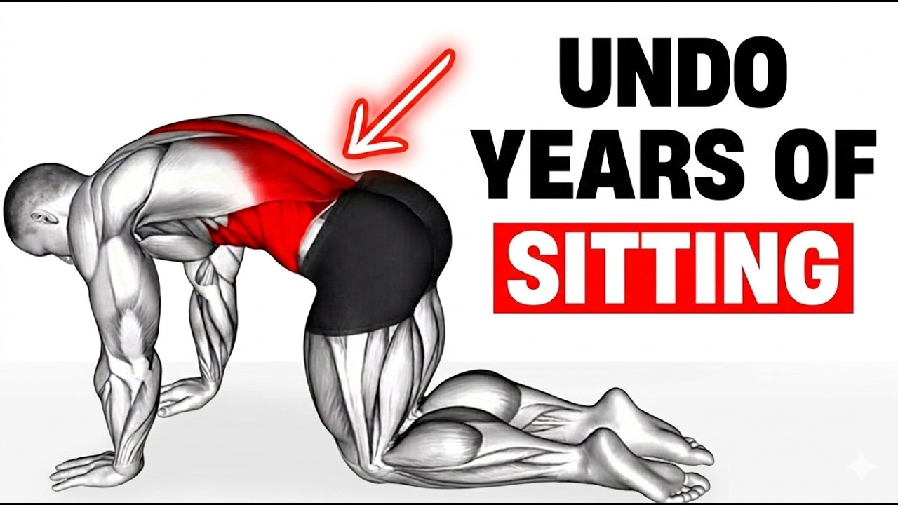 If You Sit Over 5 Hours a Day, Do THIS Before Bed