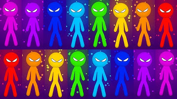 Stickman Funny Minigames - Stickman Party 1 2 3 4 Player 2022-2023 Gameplay Walkthrough Android iOS