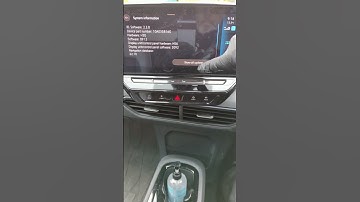 How to check for software updates on a Volkswagen Id3/Id4