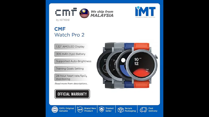 CMF Watch Pro 2 Smartwatch | Your Time, Your Way