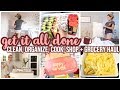 GET IT ALL DONE! CLEAN WITH ME, COOK WITH ME, SHOP WITH ME AT DOLLAR TREE + GROCERY HAUL