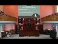 First Presbyterian Church, Cookstown, 9 April 2023 (Morning Service)