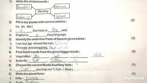 7 th Std, ENGLISH QUESTION PAPER PATTERN FOR PRACTICE 👍 SUBSCRIBE 🔔GET NOTIFICATION OF LIVE STREAM