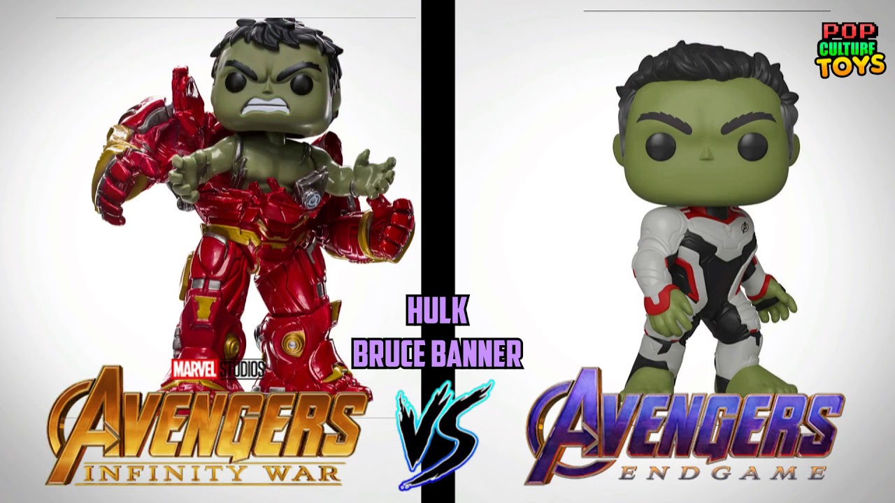 Pops AVENGERS ENDGAME VS INFINITY WAR FUNKO