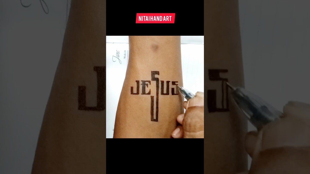 Jesus tattoo ✨✨ 