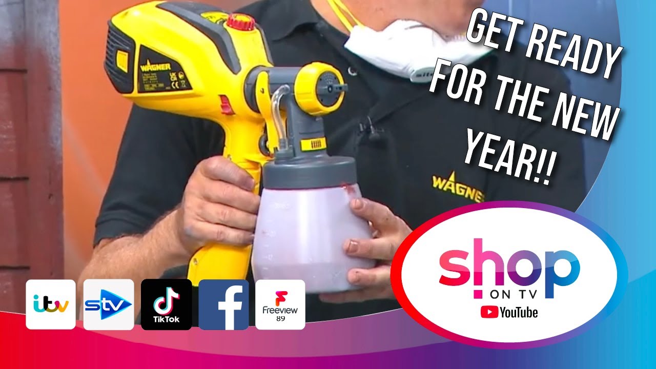 Подготовьтесь к Новому году с универсальным опрыскивателем Wagner W590 Flexio.
