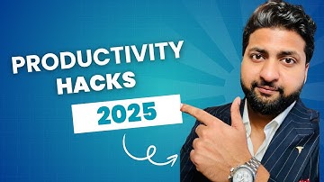 5 Game-Changing Productivity Hacks You NEED in 2025!