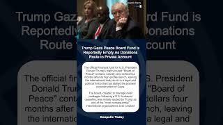 Trump Gaza Board Fund is Reportedly Empty As Donations Route to Private Account