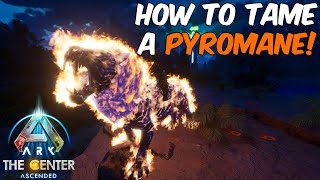 How To Tame a Pyromane in ARK Survival Ascended + Full Ability Guide | Fantastic Tames Pyromane DLC